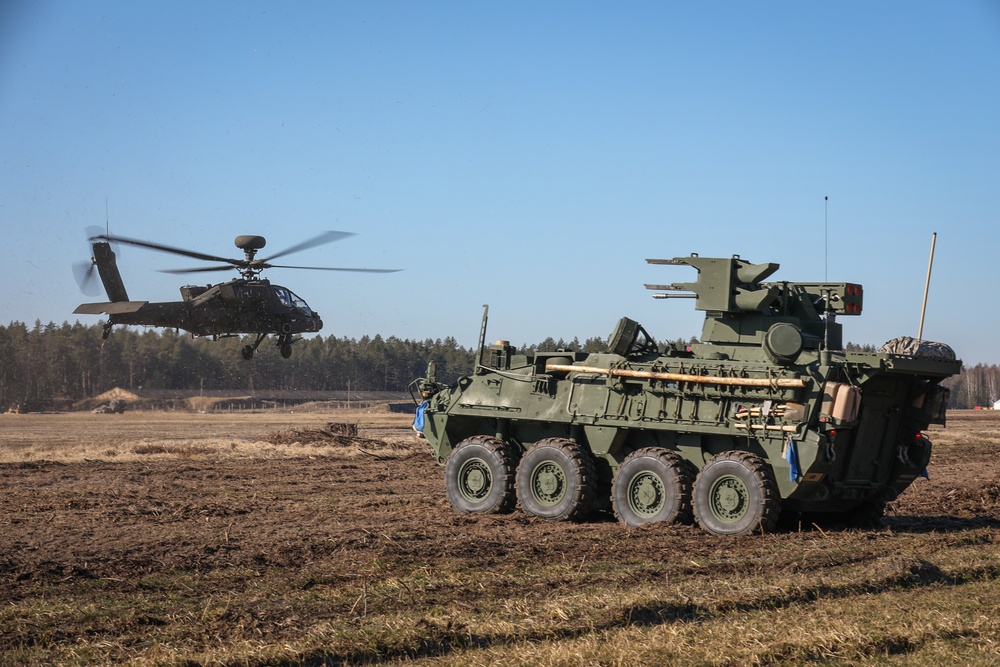 NATO air defenders train together in Lithuania for Exercise Saber Strike 22