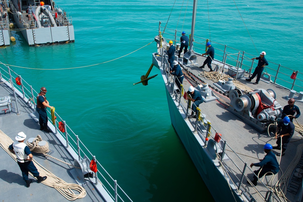 Mine Countermeasures Ship Operations