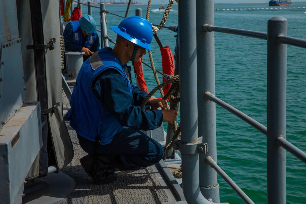 Mine Countermeasures Ship Operations