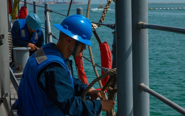 Mine Countermeasures Ship Operations