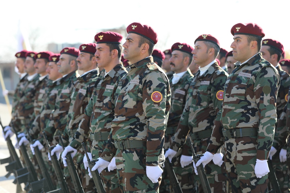 About 200 Ministry of Peshmerga soldiers graduate training