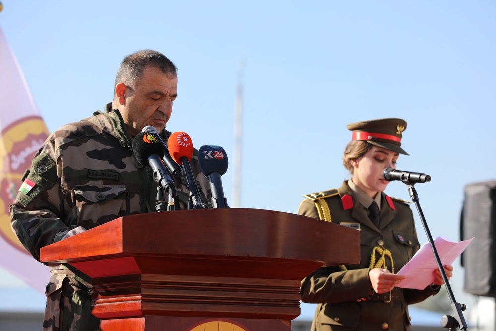 About 200 Ministry of Peshmerga soldiers graduate training