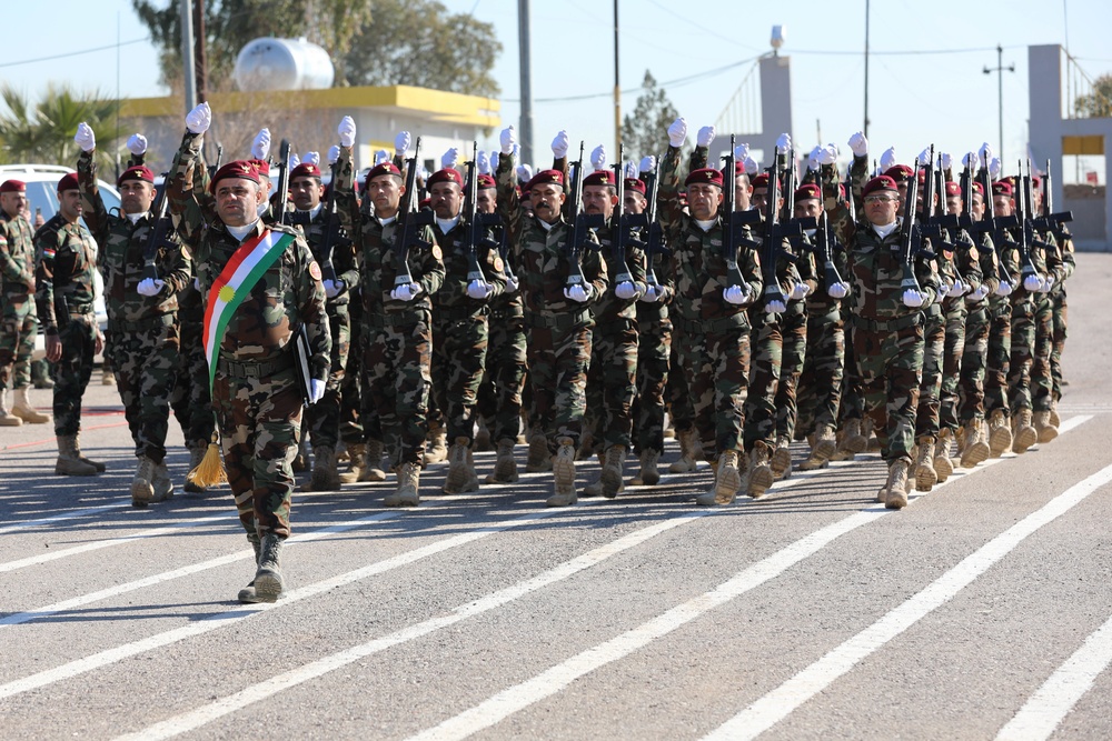 About 200 Ministry of Peshmerga soldiers graduate training