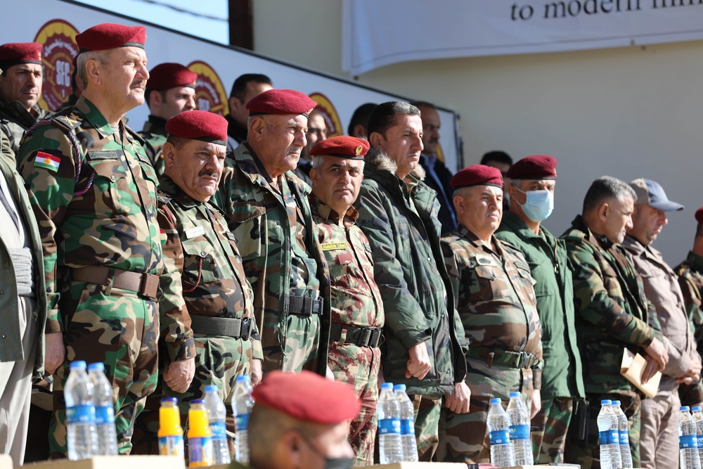 About 200 Ministry of Peshmerga soldiers graduate training