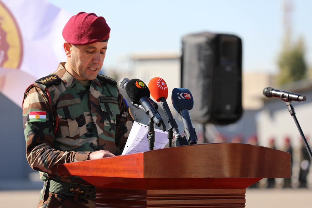 About 200 Ministry of Peshmerga soldiers graduate training