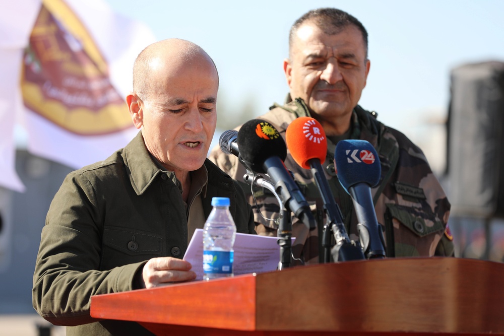 About 200 Ministry of Peshmerga soldiers graduate training