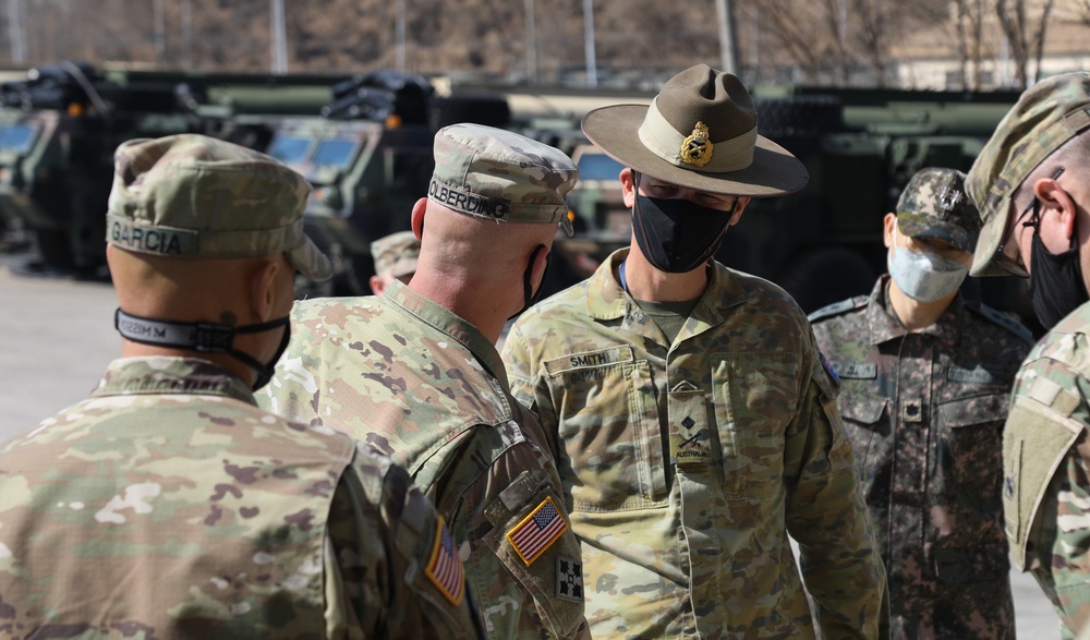 New Australian Deputy Commander of USARPAC visits Camp Casey