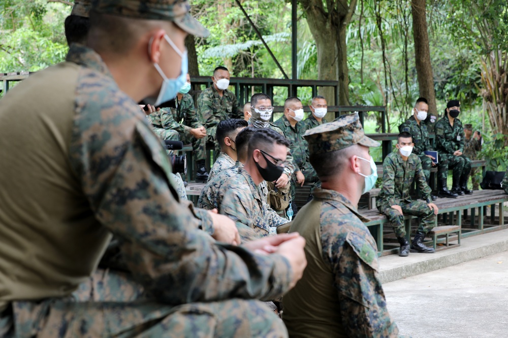 U.S., Thai Marines train for jungle survival at Cobra Gold