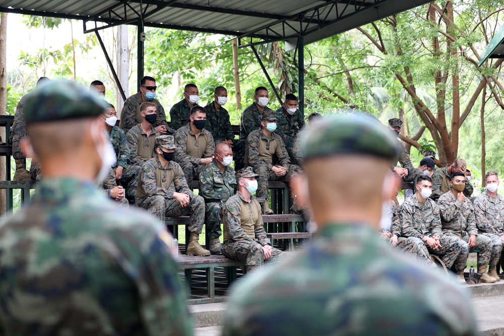 U.S., Thai Marines train for jungle survival at Cobra Gold