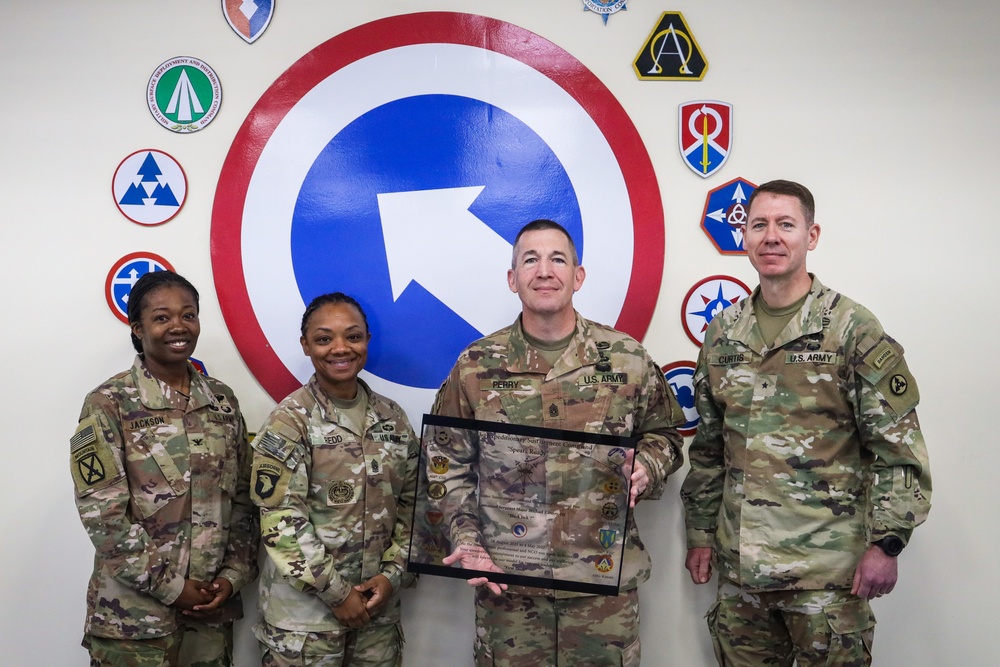 3rd ESC recognizes Command Sgt. Maj. Perry