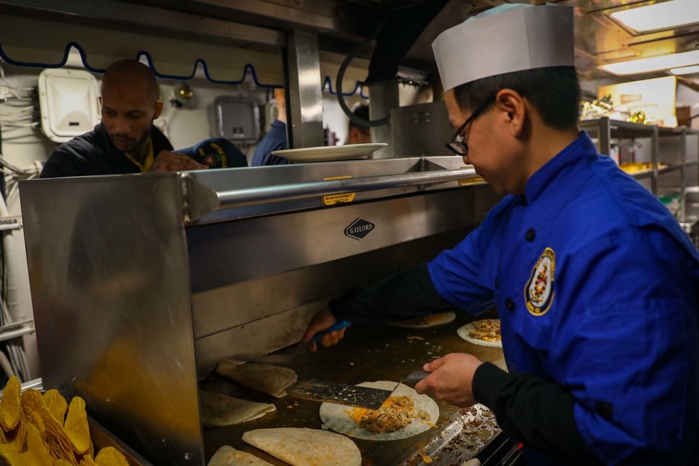 USS The Sullivans (DDG 68) – Mess Line