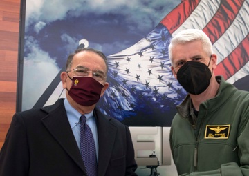 Caserta Police Commissioner Tours NSA Naples Support Site