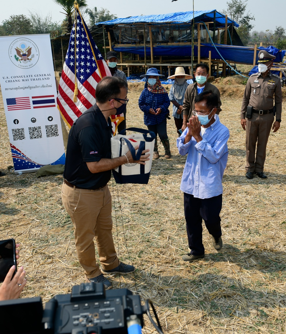 U.S. Embassy Thailand Chargé d'Affaires vistis DPAA in Thailand