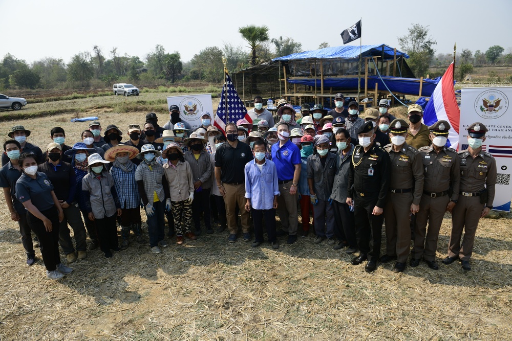 U.S. Embassy Thailand Chargé d'Affaires vistis DPAA in Thailand
