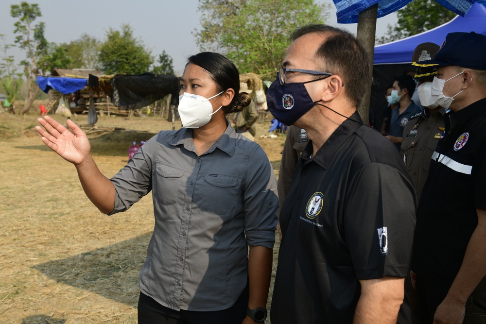 U.S. Embassy Thailand Chargé d'Affaires vistis DPAA in Thailand