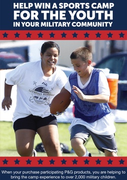 PROCAMPS SEASON BEGINS: Procter &amp; Gamble, military commissaries, exchanges partner for youth football skills events