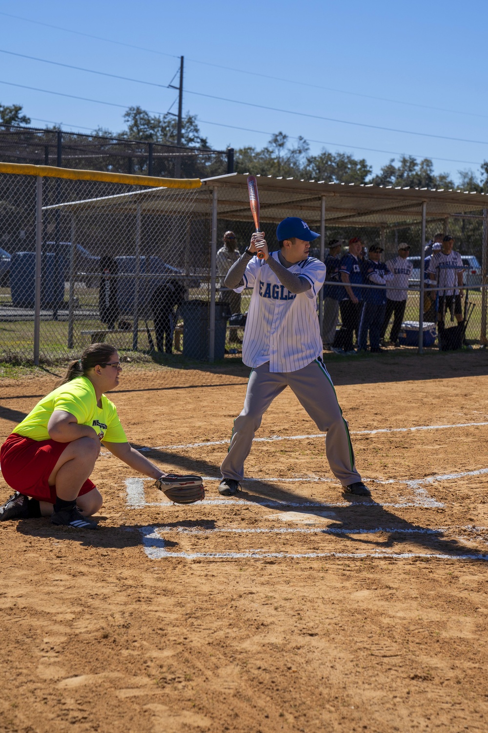 SOMS athletes challenges Keeser's Chiefs and Eagles softball team