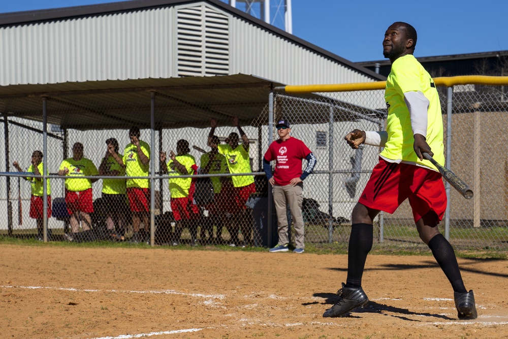 SOMS athletes challenges Keeser's Chiefs and Eagles softball team