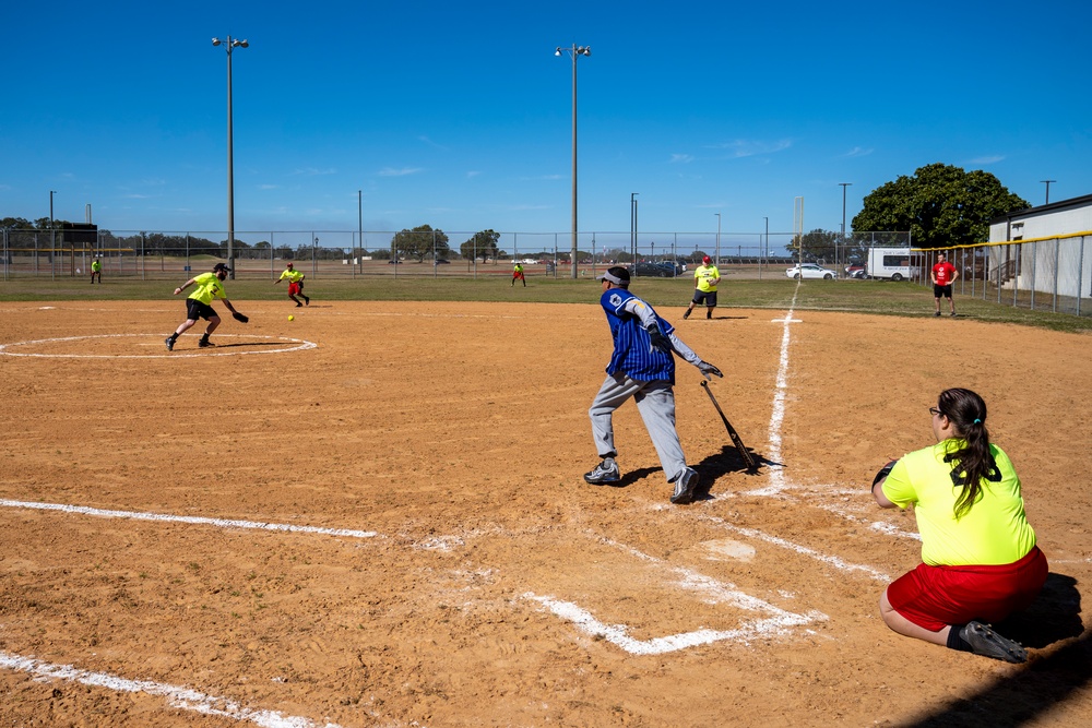 SOMS athletes challenges Keeser's Chiefs and Eagles softball team