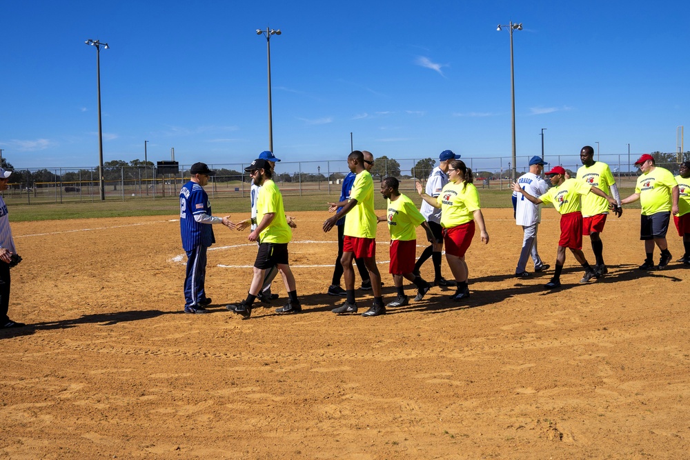 SOMS athletes challenges Keeser's Chiefs and Eagles softball team