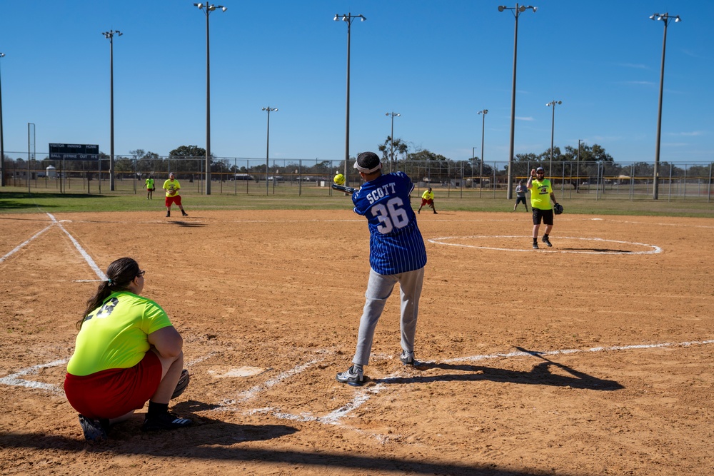 SOMS athletes challenges Keeser's Chiefs and Eagles softball team