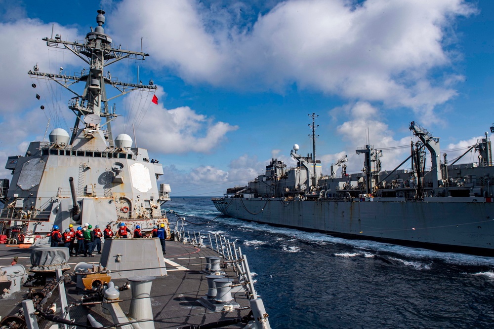 Bainbridge is on a scheduled deployment in the U.S. Sixth Fleet area of operations in support of naval operations to maintain maritime stability and security.