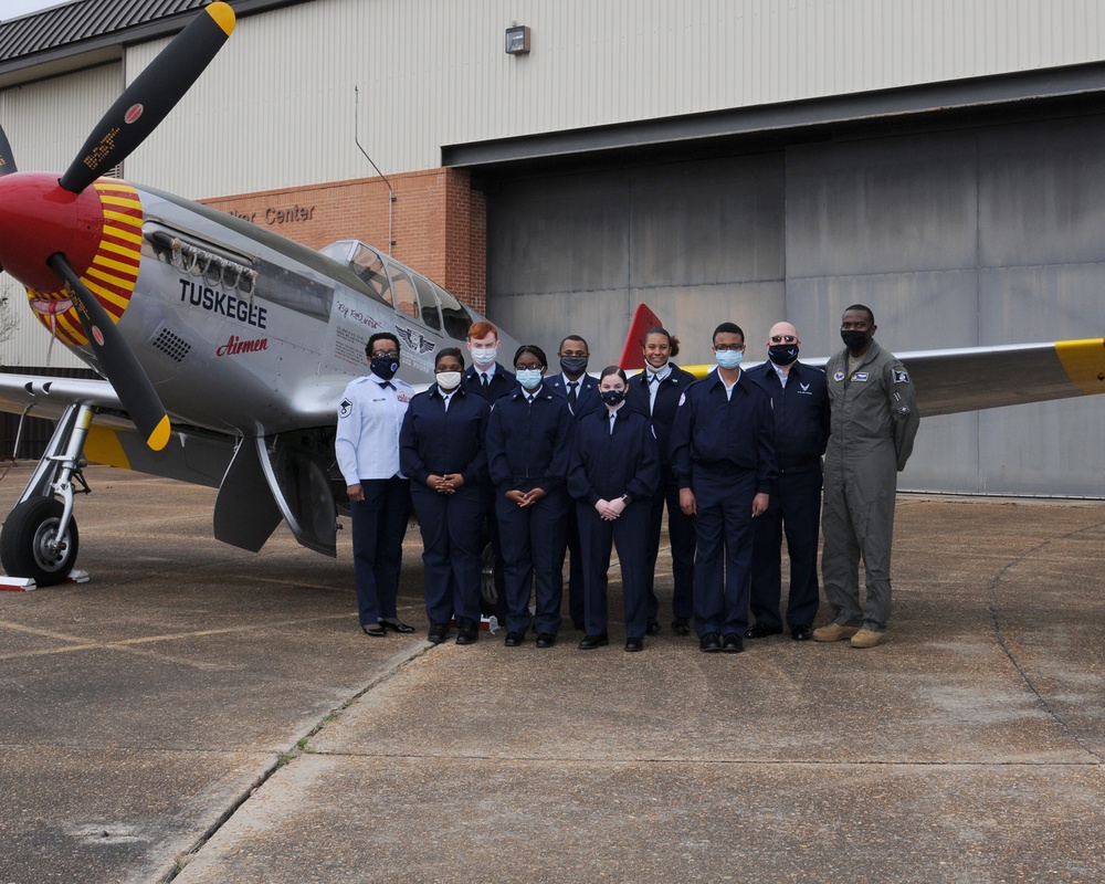 Columbus AFB commemorates Tuskegee Airmen