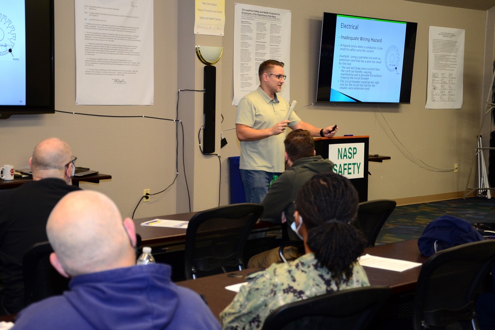 NAS Pensacola Safety Office offers OSHA Training Programs