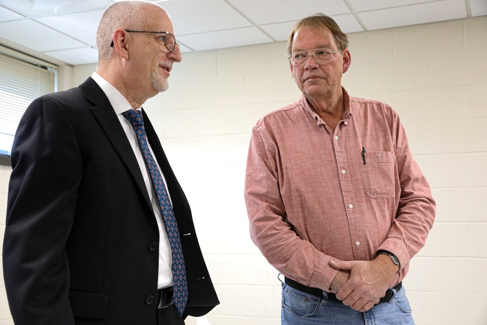 Beardstown Armory Key Transfer Ceremony