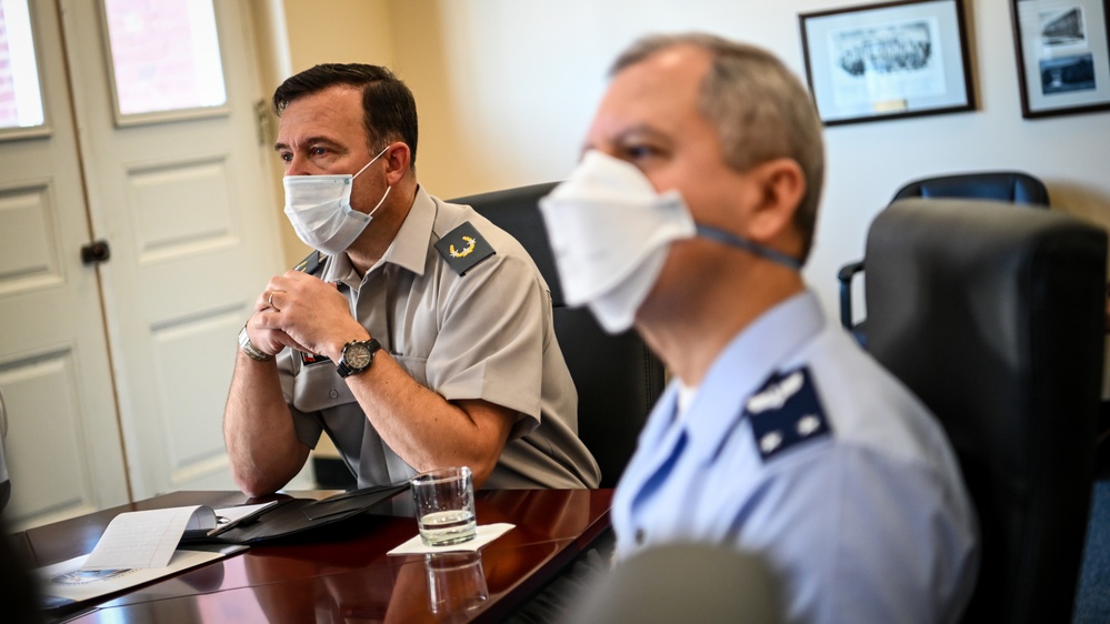 Chilean Defense Attaché Lt. Gen. Cristian Roberto Guedelhoefer Erbetta Visits IADC