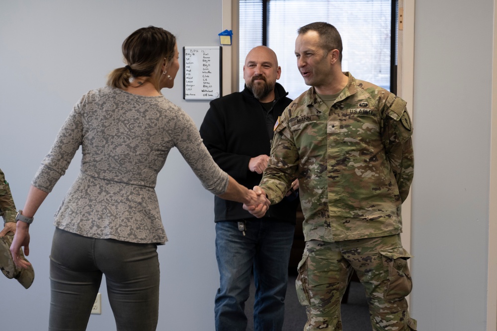 Brig. Gen. Mann visits 181st IW