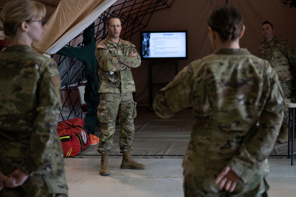 Brig. Gen. Mann visits 181st IW