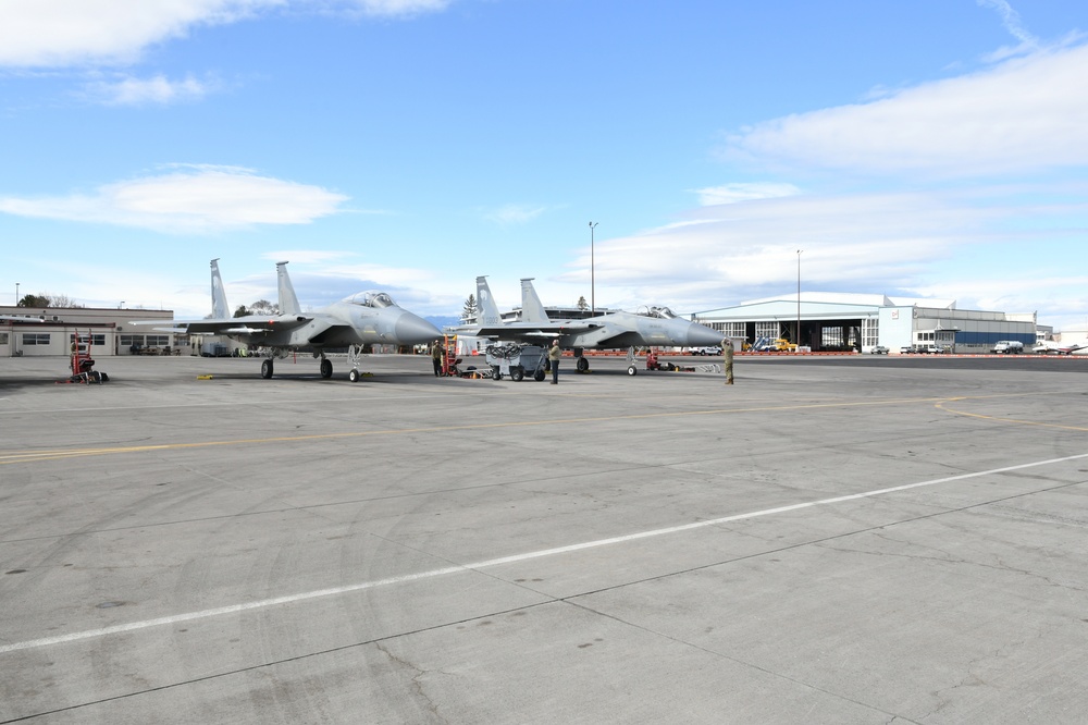 F-15 Training Mission