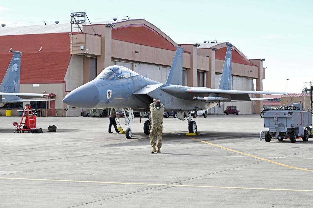 F-15 Training Mission