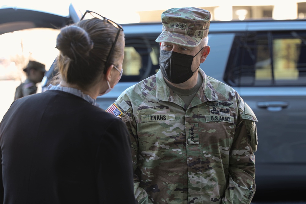 University of Utah Hospital welcomes Lt. Gen. John R. Evans