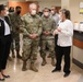 Touring the University of Utah Hospital with Lt. Gen. John R. Evans