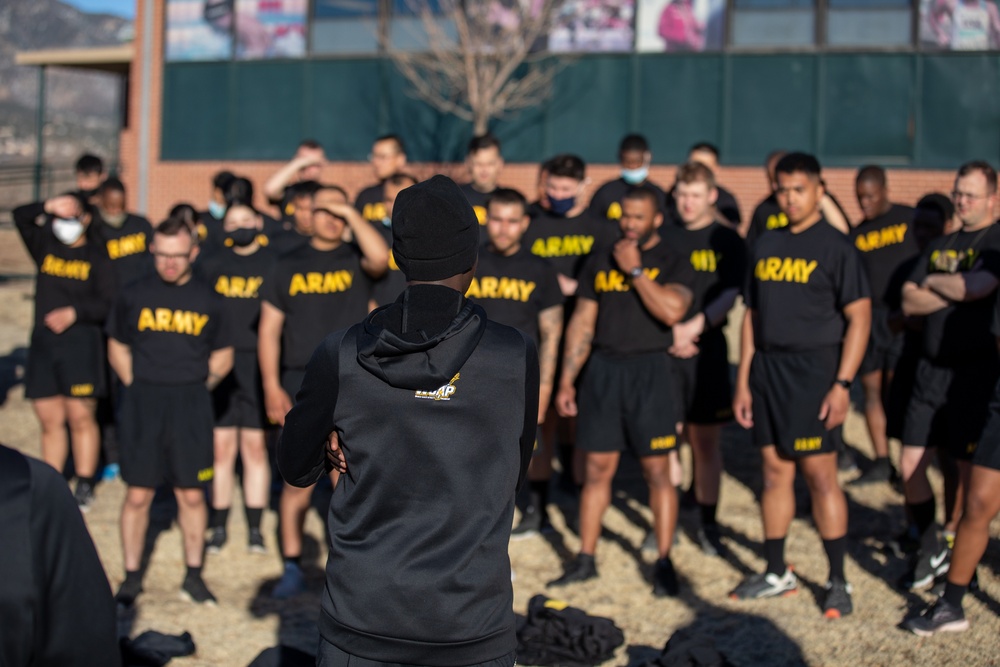 WCAP Athletes conduct Total Soldier Enhancement Training with Ft. Carson Soldiers