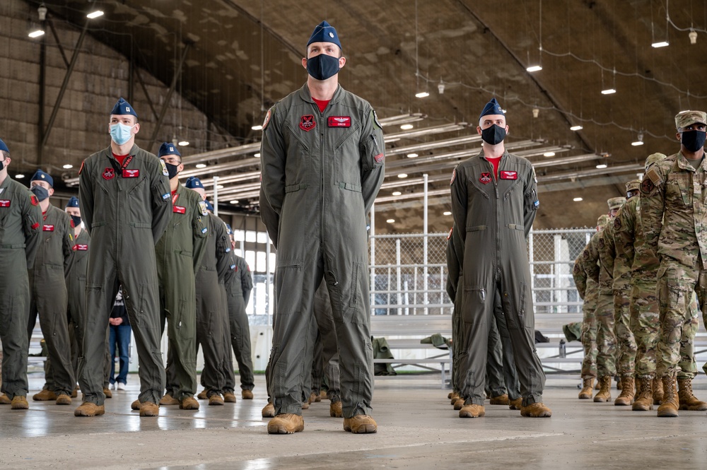 34th Bomb Squadron Change of Command Ceremony