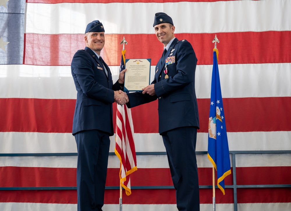 34th Bomb Squadron Change of Command Ceremony