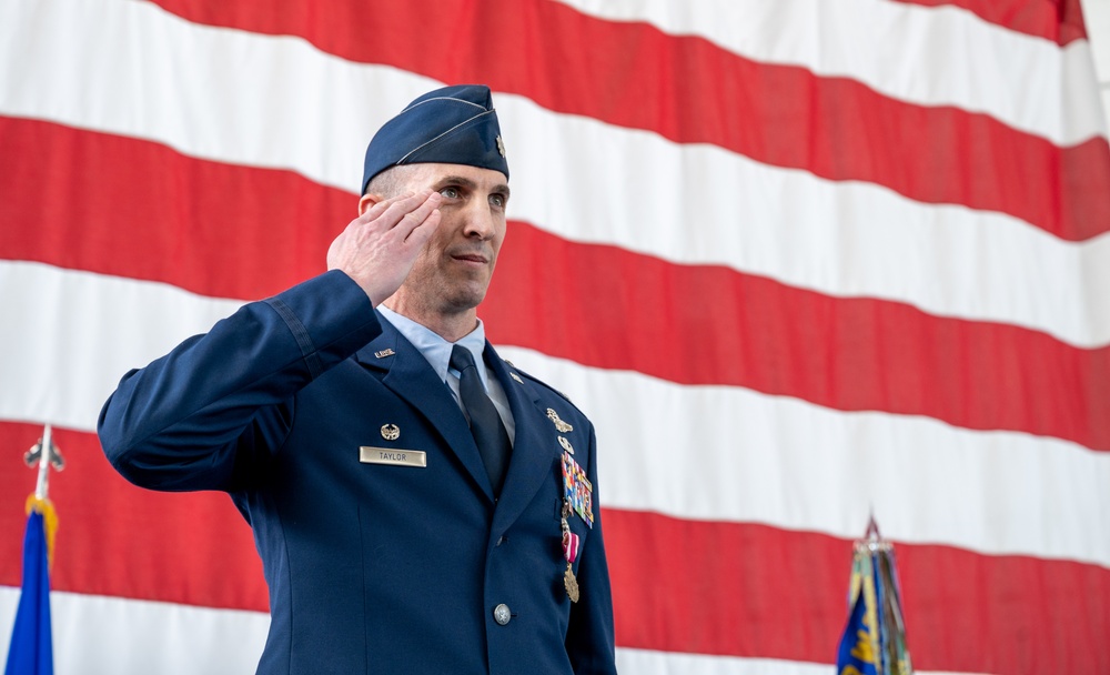 34th Bomb Squadron Change of Command Ceremony