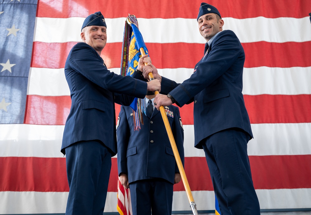 34th Bomb Squadron Change of Command Ceremony