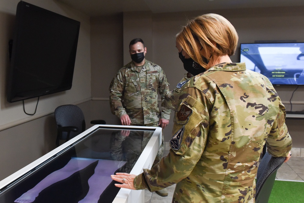 AFMS senior leaders visit 59 MDW medics