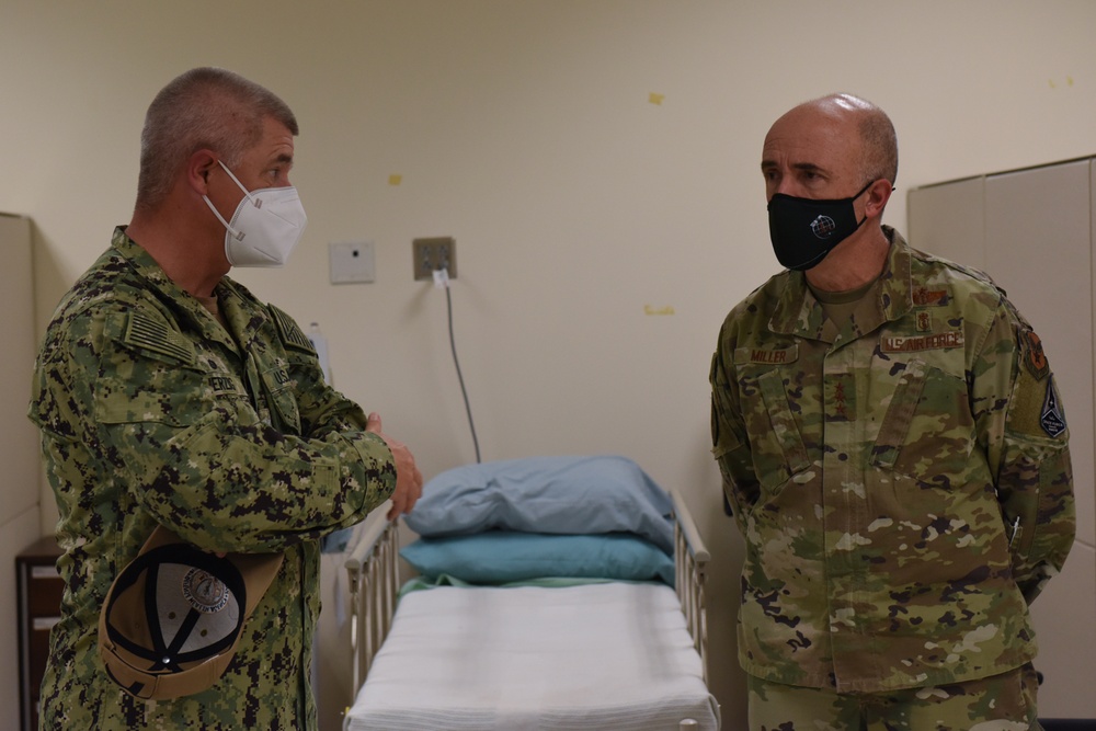 AFMS senior leaders visit 59 MDW medics