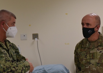 AFMS senior leaders visit 59 MDW medics
