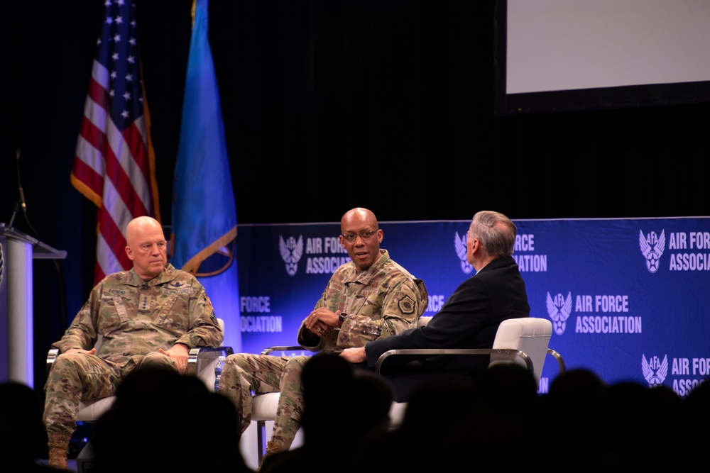 CSAF, CSO look to the next generation of Airmen, Guardians for modernization