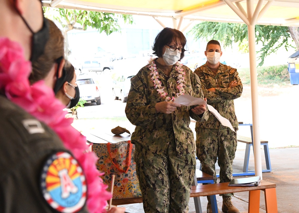 Chief Medical Officer reads Navy Medical Corps birthday message