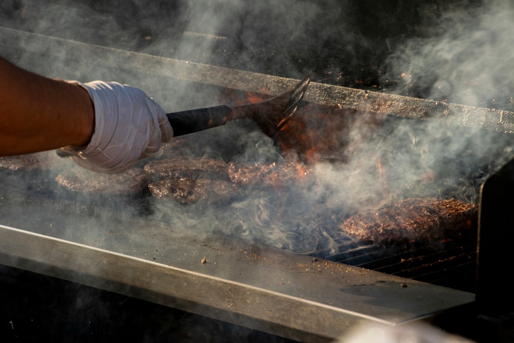 Wounded Warrior Regiment BBQ and reception