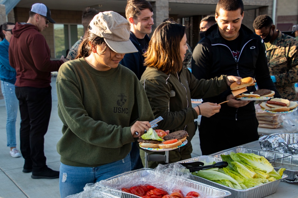Wounded Warrior Regiment BBQ and reception