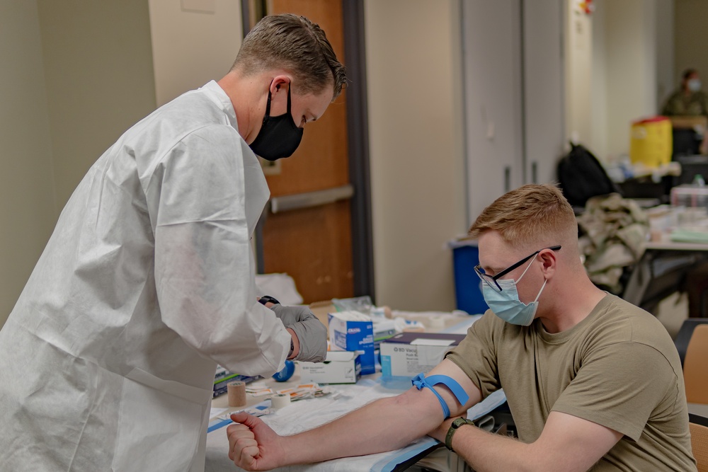 Iron Brigade hosts blood donation program