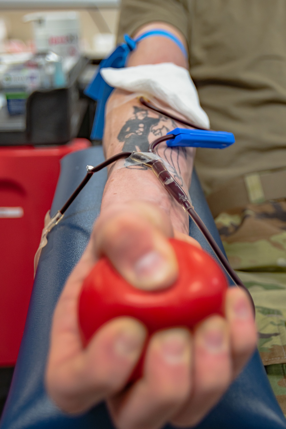 Iron Brigade hosts blood donation program